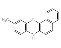 7H-Benzo[c]phenothiazine, 10-methyl-结构式