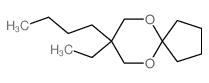 6,10-Dioxaspiro[4.5]decane,8-butyl-8-ethyl-结构式