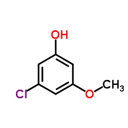 3-Chloro-5-methoxyphenol Structure