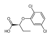 (S)-2-(2,5-Dichloro-phenoxy)-butyric acid结构式