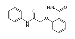 2-[(N-Phenylcarbamoyl)methoxy]benzamide Structure