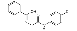 N-[2-(4-chloroanilino)-2-oxoethyl]benzamide Structure