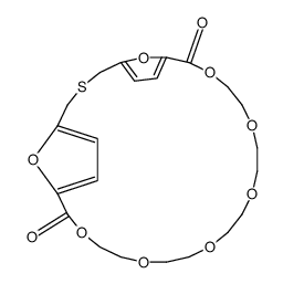 10,13,16,19,22,25,30,31-Octaoxa-3-thiatricyclo[25.2.1.15,8]hentriaconta-5,7,27,29(1)-tetrene-9,26-dione picture