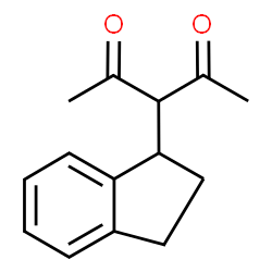 3-(2,3-DIHYDRO-1H-INDEN-1-YL)PENTANE-2,4-DIONE Structure