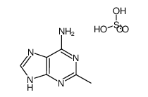 2-METHYLADENINE HEMISULFATE (UNLABELLED) structure