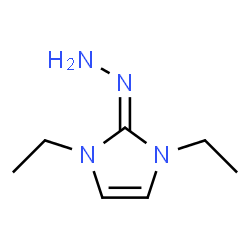 2H-Imidazol-2-one,1,3-diethyl-1,3-dihydro-,hydrazone(9CI) structure