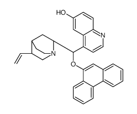 (9S)-9-(9-phenanthrenyloxy)-Cinchonan-6'-ol Structure