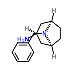 (1R,5S)-endo-8-Benzyl-8-azabicyclo[3.2.1]octan-3-amine Structure