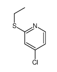 4-chloro-2-(ethylthio)pyridine结构式