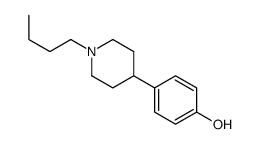 4-(1-butylpiperidin-4-yl)phenol结构式