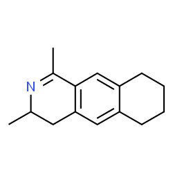 Benz[g]isoquinoline, 3,4,6,7,8,9-hexahydro-1,3-dimethyl- (8CI)结构式