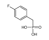 4-Fluorobenzylphosphonic acid structure