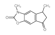 2H-Indeno[5,6-d]oxazole-2,7(3H)-dione, 5,6-dihydro-3,5-dimethyl- picture