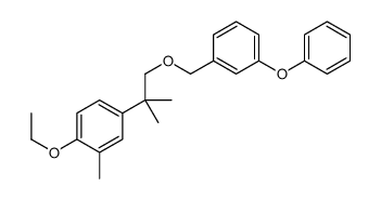 1-ethoxy-2-methyl-4-[2-methyl-1-[(3-phenoxyphenyl)methoxy]propan-2-yl]benzene Structure