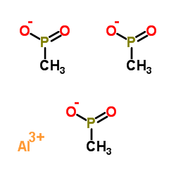 Aluminium tris(methylphosphinate) Structure