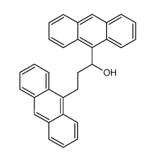 (+/-)-1,3-bis(9-anthryl)propan-1-ol Structure