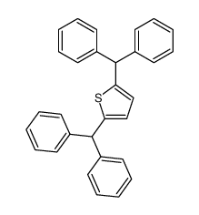 2,5-bisbenzhydrylthiophene结构式