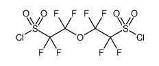 2,2'-OXYBIS(1,1,2,2-TETRAFLUORO)-ETHANESULFONYL CHLORIDE Structure