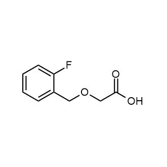 2-((2-Fluorobenzyl)oxy)aceticacid structure