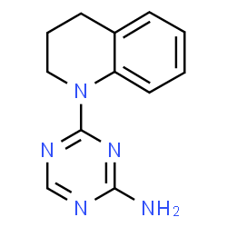 4-(3,4-Dihydroquinolin-1(2H)-yl)-1,3,5-triazin-2-amine structure