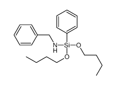 N-[dibutoxy(phenyl)silyl]-1-phenylmethanamine结构式