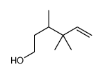 3,4,4-trimethylhex-5-en-1-ol结构式