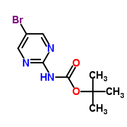 N-Boc-2-氨基-5-溴嘧啶图片