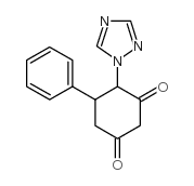 5-苯基-4-(1H-1,2,4-三唑-1-基)-1,3-环己二星空app结构式