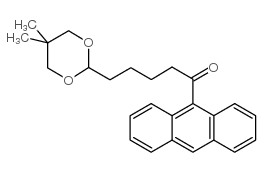 9-[5-(5,5-DIMETHYL-1,3-DIOXAN-2-YL)VALERYL]ANTHRACENE Structure