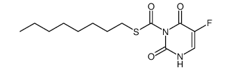 3-(octylthio)carbonyl-5-fluorouracil结构式