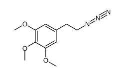 5-(2-azidoethyl)-1,2,3-trimethoxybenzene结构式