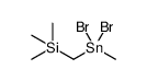 Stannane, dibromomethyl[(trimethylsilyl)methyl]结构式