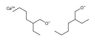 calcium bis(2-ethylhexanolate) Structure