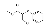 methyl 3-chloro-2-(phenylselanyl)propanoate Structure