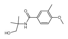 N-(1-hydroxy-2-methylpropan-2-yl)-4-methoxy-3-methylbenzamide Structure