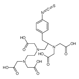 1-(4-异硫氰酸酯)二乙炔三胺结构式