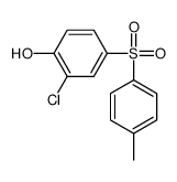 2-chloro-4-(4-methylphenyl)sulfonylphenol Structure