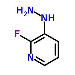 2-Fluoro-3-hydrazinopyridine Structure