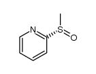 Pyridine,2-[(S)-methylsulfinyl]-(9CI) picture