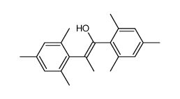 (E)-1,2-Bis(2,4,6-trimethylphenyl)-1-propen-1-ol结构式