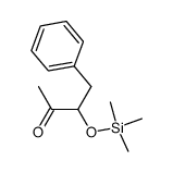 4-phenyl-3-((trimethylsilyl)oxy)butan-2-one结构式