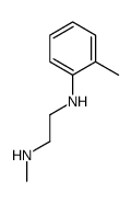 N-methyl-N'-(2-methylphenyl)ethane-1,2-diamine structure