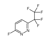 3-Fluoro-6-(pentafluoroethyl)pyridazine结构式