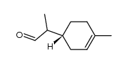 2-(4-methyl-3-cyclohexen-1-yl)-propanal Structure