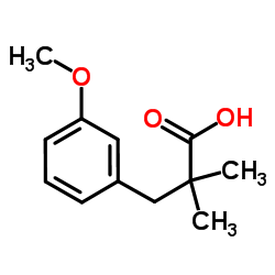 3-(3-Methoxyphenyl)-2,2-dimethylpropanoic acid picture