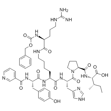 Angiotensin II Receptor Ligand structure