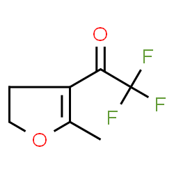 Ethanone, 1-(4,5-dihydro-2-methyl-3-furanyl)-2,2,2-trifluoro- (9CI)结构式