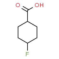 顺式4-氟代环己烷甲酸结构式