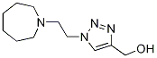 (1-(2-(氮杂环庚烷-1-基)乙基)-1H-1,2,3-三唑-4-基)甲醇结构式