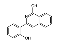 3-(2-hydroxyphenyl)-2H-isoquinolin-1-one结构式